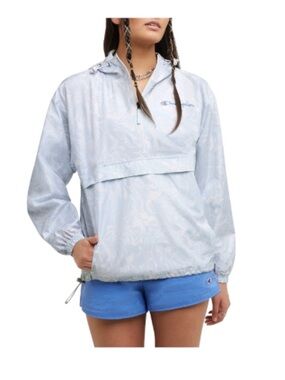 Champion women’s packable half zip Windbreaker
